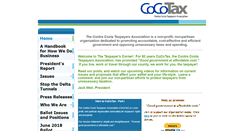 Desktop Screenshot of cocotax.org